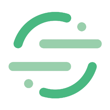 Twilio Segment logo featuring a circular design with green and light green curved lines and dots, symbolizing data integration and customer data management.